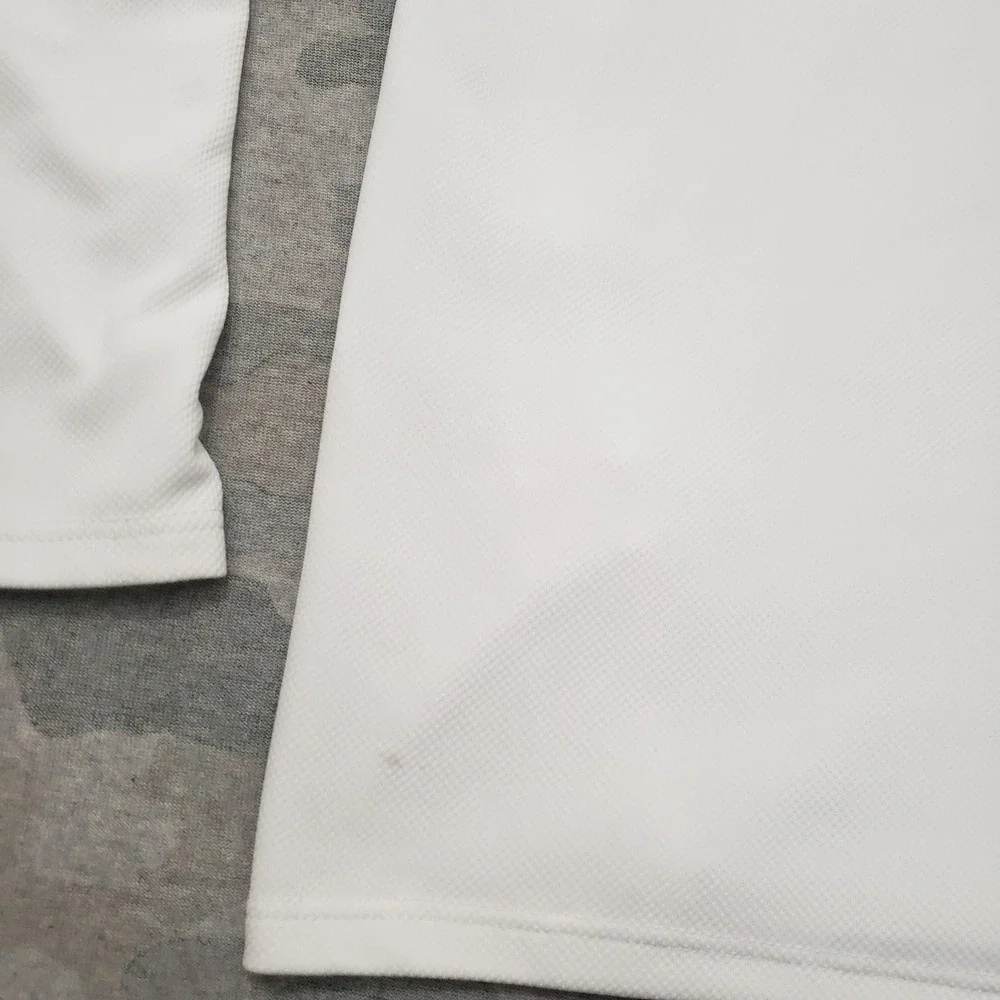 Nike Shirt Mens Small White Pullover Long Sleeve Athletic Fitness Gym